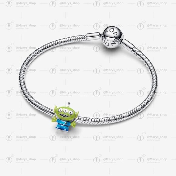 Pandora Disney Pixar Toy Story Alien Charm|Pendant - Picture 3 of 5